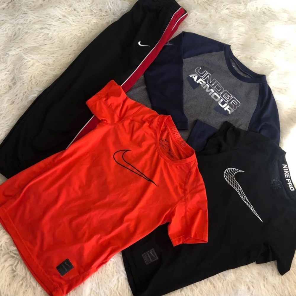 under armour & nike bundle xs